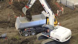 Terex Tieflöffelbagger Intermodellbau 2014 [upl. by Salta]