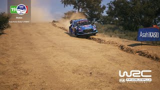 Rallying the Ford Puma around Stage 2 of Rally Mexico [upl. by Ybsorc]