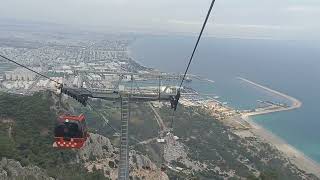 Antalya teleferik  Antalya manzarası teleferik antalya [upl. by Helsie]