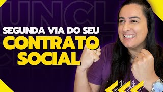 SEGUNDA VIA DO SEU CONTRATO SOCIAL  Unclik [upl. by Jenesia]