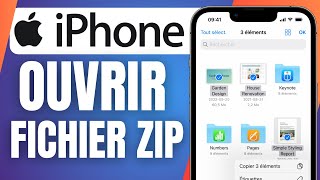 Comment Ouvrir Un Fichier Zip Sur Iphone  En 2024 [upl. by Fendig969]