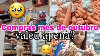 COMPRAS DE SUPERMERCADO NO BH🥺por menos de 200 valeu a pena😭 [upl. by Dorthy]