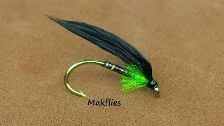 Fly Tying a Cormorant Wet Fly by Mak [upl. by Eesak568]