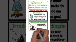 50FlashCards  Formas de Transmissão de Calor [upl. by Hahnert357]