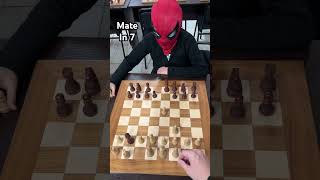 Englund gambit chess englundgambit chessgame spiderman [upl. by Atisusej]