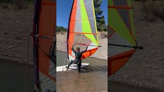 First Day Trying To Windsurf 1 [upl. by Einnep222]