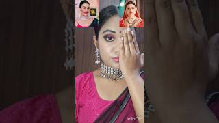 Aleya ghosh 🐍🐍 vs pavitra punia chudail makeup nagmani makeuptutorial 4ksoon shorts [upl. by Mcnully]