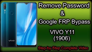 Remove Password And Google FRP Bypass Vivo Y11 1906 Panjnad TV [upl. by Den]