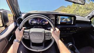 2024 Toyota Land Cruiser  POV First Driving Impressions Off Road [upl. by Gant759]