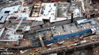 TimeLapse Video of the Building of the 911 Memorial [upl. by Yren]