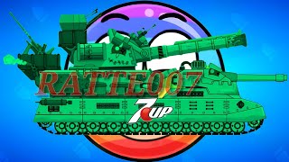 EVOLUTION OF 7UP RATTE LANDKREUZER P1500 HIBRID Tank Combat War Battle Coming All 25 Tank Unlock [upl. by Donia]