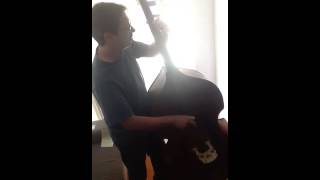 Double bass solo All Blues [upl. by Aiseneg]