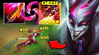 THIS AD SHACO CHEESE STRATEGY IS BROKEN [upl. by Euqinomahs]