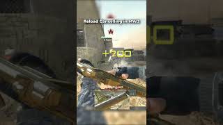 Reload Cancelling in MW3 😂 callofduty nostalgia [upl. by Nylcoj]