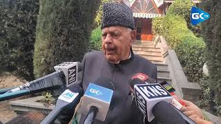 Gundaraj over people have right to ask their representatives to address their issues Dr Farooq [upl. by Drahsar]