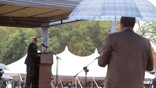 President Kagame visits Huye 12 April 2015 QampA [upl. by Sirret]