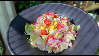 I can’t stop eating this Mexican salad Crunchy and healthy Mexican salad [upl. by Ycart329]