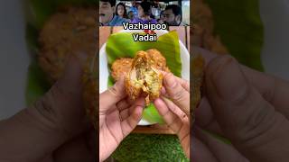 Vazhaipoo Vadai  vadai vazhaipoovadai vazhaipoorecipes food snacks indiansnacks snack short [upl. by Rehposirhc647]