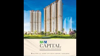 3BHK Sample Apartment M3M Capital Dwarka Expressway Gurgaon [upl. by Peckham]