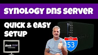 How To Set Up A DNS Server On A Synology NAS [upl. by Inajna647]