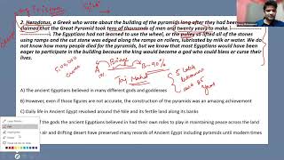 GITAM GITA COACHING VERBAL REASONING PARAGRAPH COMPLETION amp INFERENCE AND SEAT ARRANGEMENT [upl. by Yatnuahs]