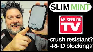 Slim Mint wallet review RFID blocking as seen on TV wallet 530 [upl. by Boj]