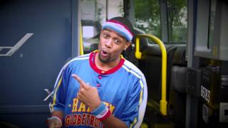 Globetrotters Board the Bus for Maine [upl. by Anoyek]