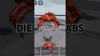 Crab vs crab [upl. by Eeladnerb]