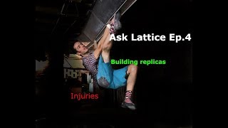 Ask Lattice Ep 4 Injuries Replicas and is training for everyone [upl. by Sherwynd]