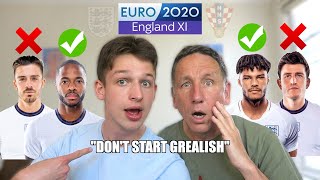 Our England Starting Lineup for EURO 2020 [upl. by Idoux]