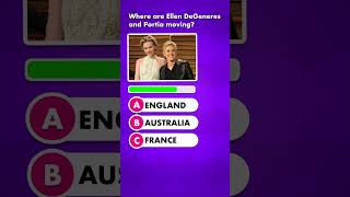 🏡 Where are Ellen DeGeneres and Portia de Rossi moving after the recent US election 🌍 [upl. by Zacherie]