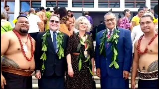 Friday 28 July News From SamoaLeilua Ame Tanielu amp Vili TSamoa Entertainment Tv [upl. by Annaerb76]