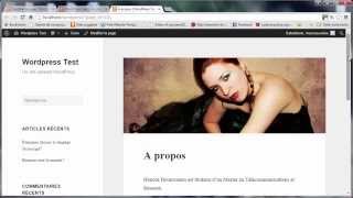 Tutoriel Wordpress  20  Créer une page [upl. by Walsh]