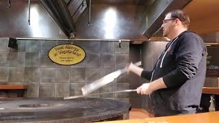 Sword tricks bds Mongolian grill [upl. by Animar]