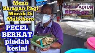 PKL Kuliner PECEL BERKAT Ternyata Pindah Kesini  Teras Malioboro 1 Yogyakarta [upl. by Tacita271]