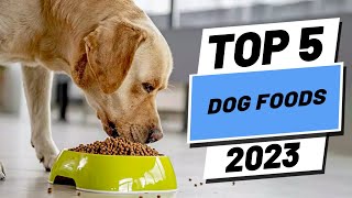 Top 5 BEST Dog Foods of 2023 [upl. by Nue119]