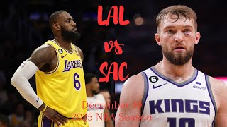 Los Angeles Lakers vs Sacramento Kings Full Game Highlights  19122024 [upl. by Tnomad]