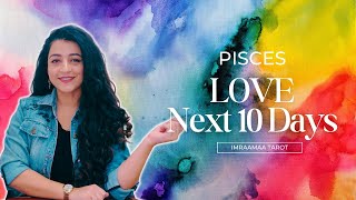 Pisces  LOVE  Next 10 Days horoscope hinditarot december [upl. by Azarria]