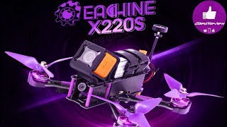 ✔ Обзор Eachine Wizard X220S  Отличный Готовый FPV квадрокоптер Осень 2017 Banggood [upl. by Hopfinger]