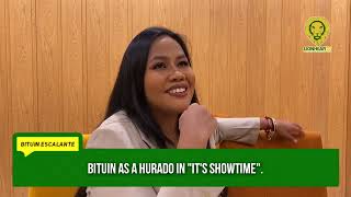 Bituin Escalante shares Its Showtime experience reveals some BTS bonding from TNT Hurados [upl. by Milt433]