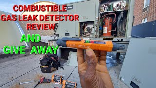 TOPTES PT199 COMBUSTIBLE GAS LEAK DETECTOR [upl. by Gniw]