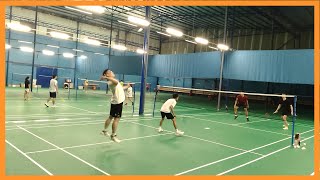 GÁY TEAM Thursday Badminton 1  15082024  Nhóm Gáy Team  Sân Tuấn Huệ QTân Phú [upl. by Adeehsar]