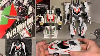 APC Toys Wander Warrior Transformers Prime Wheeljack review Robots in disguise deluxe figure [upl. by Red]