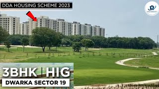 Dwarka Golf Course FACING DDA HIGFlat in Dwarka Sector 19 DDA HousingScheme 2023 Khatri Associate [upl. by Rukna287]