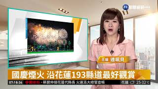 國慶煙火 沿花蓮193縣道最好觀賞 華視新聞 20180918 [upl. by Sax]