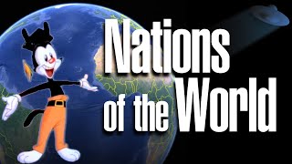 The Nations and flags of the World with Yakko Warner 1993 [upl. by Aryaz]