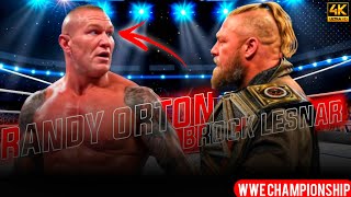 Full Match quotRandy Orton vs Brock Lesnarwwe championshipsummerslamGamerGlitchHQ01 [upl. by Oterol526]