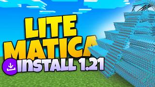 How To Download amp Install Litematica 121  Schematica for Minecraft [upl. by Aikahc900]