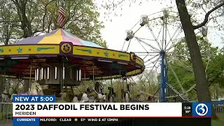 Meriden Daffodil Festival begins [upl. by Edwin424]