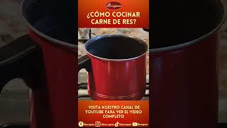 🥩 ¿Cómo cocinar CARNE de RES  🔴Bocapan [upl. by Nylorac]